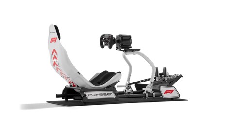 Playseat Formula Instinct - F1 Edition Sedia per gaming universale Seduta imbottita Nero, Bianco