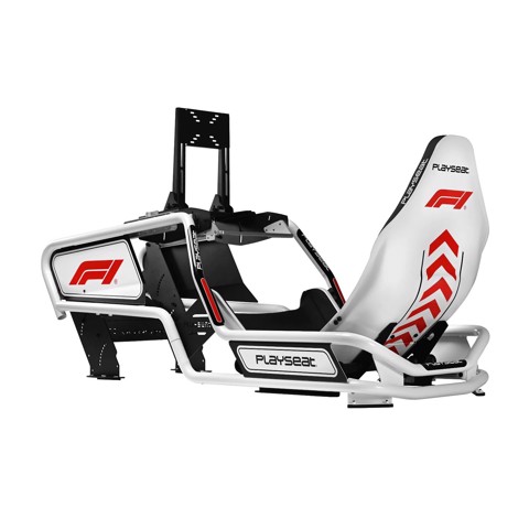 Playseat Formula Intelligence - F1 Edition Sedia per gaming universale Seduta imbottita Nero, Bianco