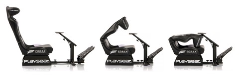 Playseat Forza Motorsport Sedia per gaming universale Sedia tappezzata Nero, Bianco
