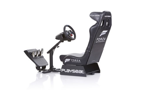 Playseat Forza Motorsport Sedia per gaming universale Sedia tappezzata Nero, Bianco