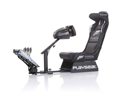 Playseat Forza Motorsport Sedia per gaming universale Sedia tappezzata Nero, Bianco