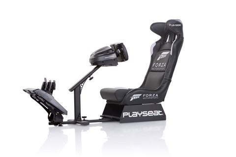 Playseat Forza Motorsport Sedia per gaming universale Sedia tappezzata Nero, Bianco