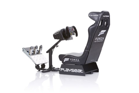 Playseat Forza Motorsport Sedia per gaming universale Sedia tappezzata Nero, Bianco