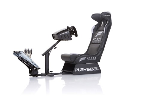 Playseat Forza Motorsport Sedia per gaming universale Sedia tappezzata Nero, Bianco