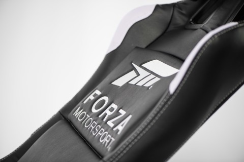 Playseat Forza Motorsport Sedia per gaming universale Sedia tappezzata Nero, Bianco