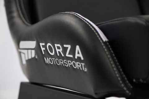 Playseat Forza Motorsport Sedia per gaming universale Sedia tappezzata Nero, Bianco