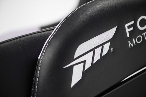 Playseat Forza Motorsport Sedia per gaming universale Sedia tappezzata Nero, Bianco