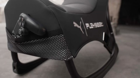 Playseat PUMA Active Sedia da gioco per console Sedia imbottita tappezzata Nero