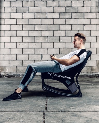 Playseat PUMA Active Sedia da gioco per console Sedia imbottita tappezzata Nero