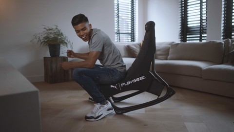Playseat PUMA Active Sedia da gioco per console Sedia imbottita tappezzata Nero