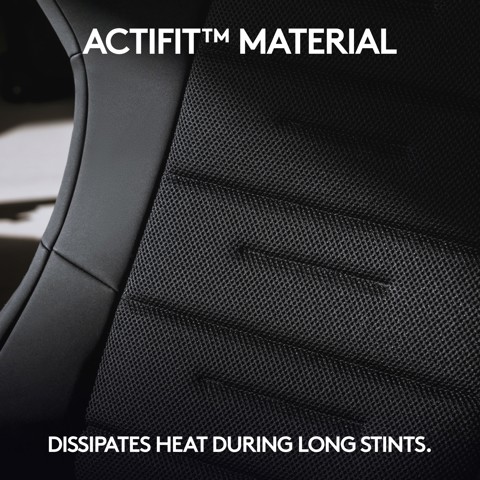 Playseat Trophy Logitech G Edition Sedia per gaming universale Sedia tappezzata Nero