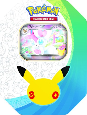 Pokémon 30° Anniversario - Tin da Collezione Sylveon-ex & Greninja-ex
