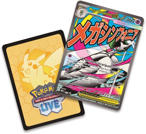 Pokémon Collezione con Poster Premium di Mega Lucario-ex e Mega Gardevoir-ex (IT)