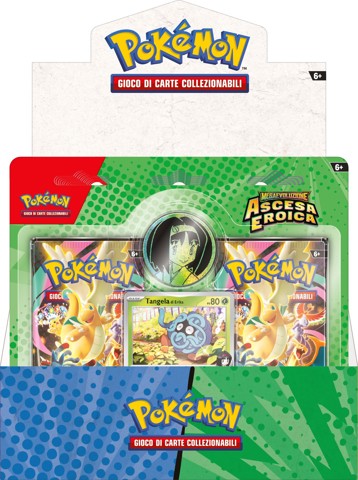 Pokémon Collezione Erika e Ubaldo dell'espansione Megaevoluzione - Ascesa Eroica del GCC