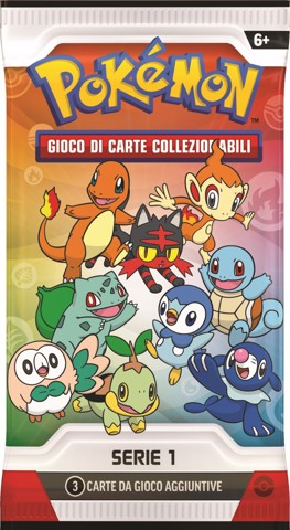 Pokémon Collezione Illustrazione Primi Compagni d'Avventura