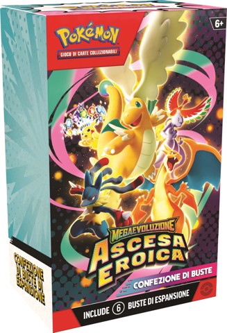 Pokémon Confezione di Buste dell'espansione Megaevoluzione - Ascesa Eroica (IT)
