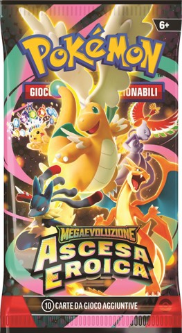 Pokémon Confezione di Buste dell'espansione Megaevoluzione - Ascesa Eroica (IT)