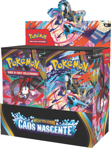 Pokémon Megaevoluzione - Caos Nascente Busta 10 Carte