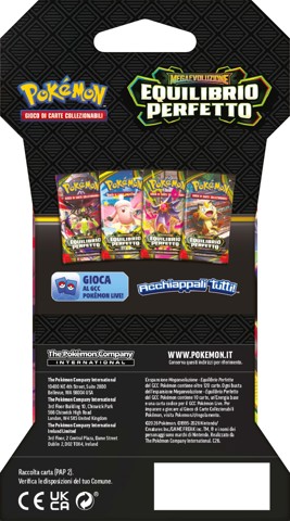 Pokémon Megaevoluzione - Equilibrio Perfetto in Paper Sleeve