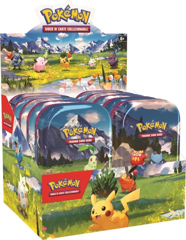 Pokémon Mini Tin da Collezione dell''espansione Megaevoluzione - Ascesa Eroica (IT)