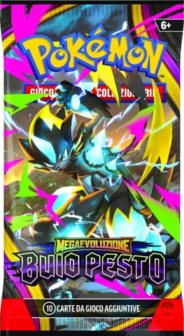 Pokémon PK10425-I Carte Espansione Megaevoluzione Buio Pesto