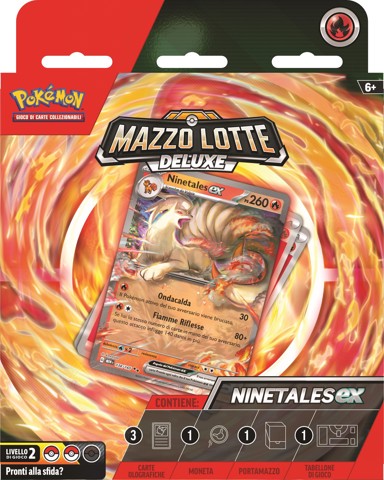 Pokémon Pokemon Mazzo Lotte Deluxe Ninetales-EX e Zapdos-EX (IT)