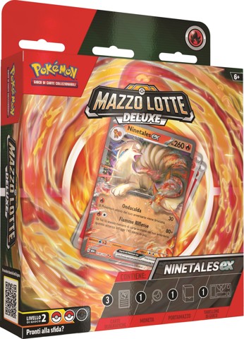 Pokémon Pokemon Mazzo Lotte Deluxe Ninetales-EX e Zapdos-EX (IT)