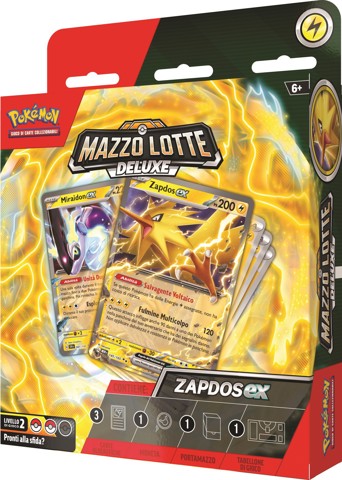 Pokémon Pokemon Mazzo Lotte Deluxe Ninetales-EX e Zapdos-EX (IT)