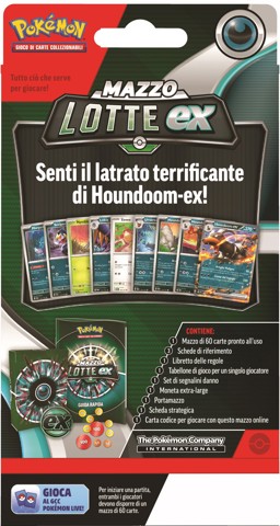 Pokémon Pokemon Mazzo Lotte EX Melmetal e Houndoom (IT)