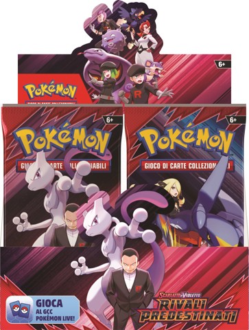 Pokémon Scarlatto e Violetto - Rivali Predestinati busta 10 carte (IT)