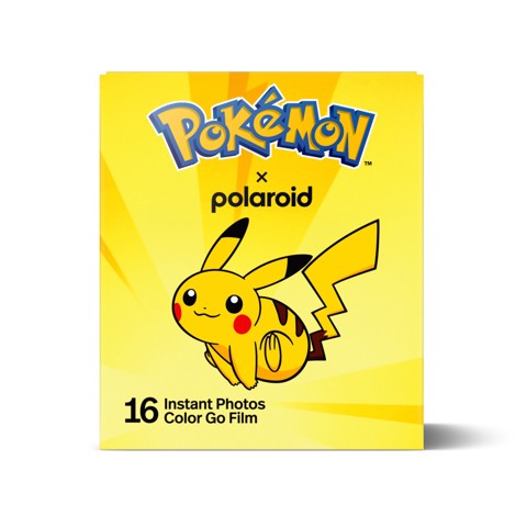 Polaroid Go Film Pokemon Pikachu pellicola per istantanee 16 pz 66,6 x 53,9 mm