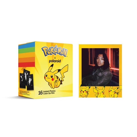 Polaroid Go Film Pokemon Pikachu pellicola per istantanee 16 pz 66,6 x 53,9 mm