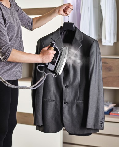Polti Vaporella 2H Professional Stazione di stiro a vapore pressurizzato 1750 W 1,3 L Alluminio Nero, Grigio