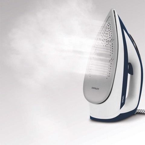 Polti Vaporella Express VE30.10 2200 W 1,6 L Piastra in Ceramica Blu, Bianco