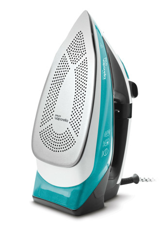 Polti Vaporella Quick & Slide QS220 Ferro a vapore Alluminio 2400 W Verde, Bianco
