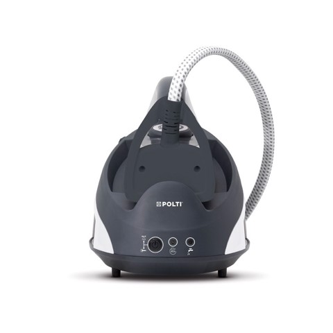 Polti Vaporella Simply VS10.12 Stazione da stiro a vapore azionata da pompa 2200 W 1,5 L Piastra in Ceramica Nero, Grigio, Bianco