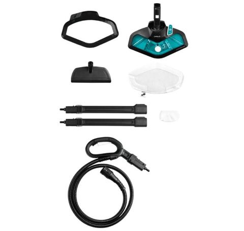 Polti Vaporetto Smart 100_T Pulitore a vapore cilindrico 1500 W Blu, Bianco