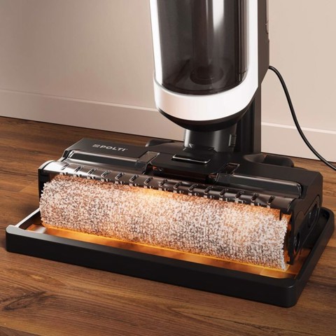 Polti WD30C aspirapolvere senza filo Nero, Grigio, Bianco Senza sacchetto