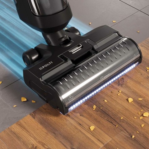 Polti WD30C aspirapolvere senza filo Nero, Grigio, Bianco Senza sacchetto