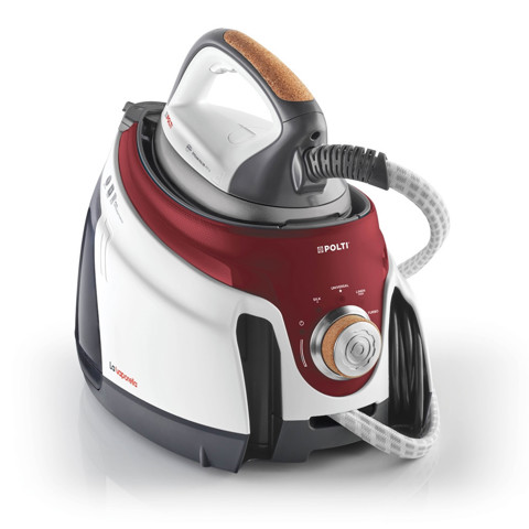 Polti XM82C Ferro da stiro a secco e a vapore Alluminio 2350 W Grigio, Rosso