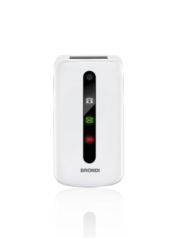 Brondi President 7,62 cm (3") 130 g Bianco Telefono cellulare basico