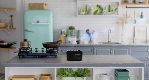 Pure Elan One 2 Portatile Digitale Nero