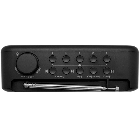 Pure Elan One 2 Portatile Digitale Nero