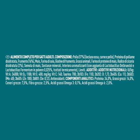 Purina ONE 12505695 Bifensis cibo secco per gatto Adulto Pollo 800 g