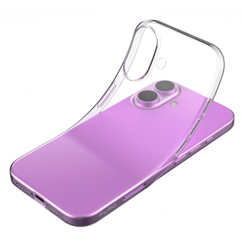 PURO 0.3 Nude Cover Trasparenteiphone iphone 16
