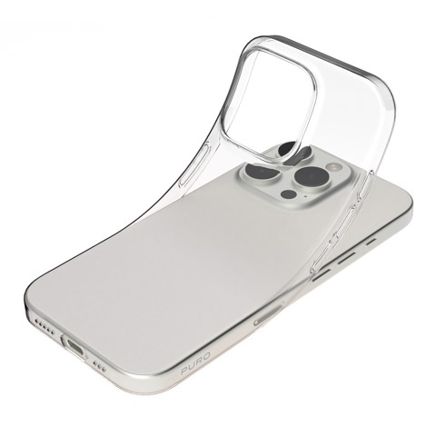 PURO 0.3 Nude custodia per cellulare 16 cm (6.3") Cover Trasparente
