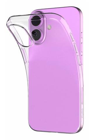 PURO 0.3 Nude Cover Trasparente iphone 16 plus