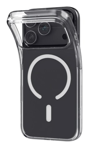 PURO 03 Nude Mag custodia per cellulare 16 cm (6.3") Cover Trasparente, Bianco