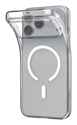 PURO 0.3 Nude Mag custodia per cellulare 17,5 cm (6.9") Cover Trasparente, Bianco