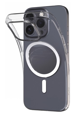 PURO 0.3 Nude Mag Cover Trasparente iphone 16 pro max magsafe